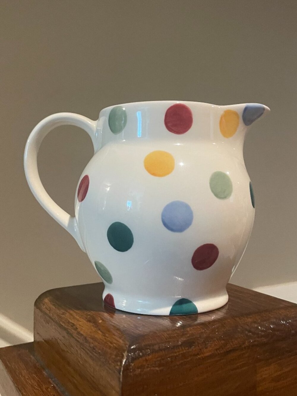 Emma Bridgewater Polka Dot 1/2 Pint Jug Stoke-on-Trent England